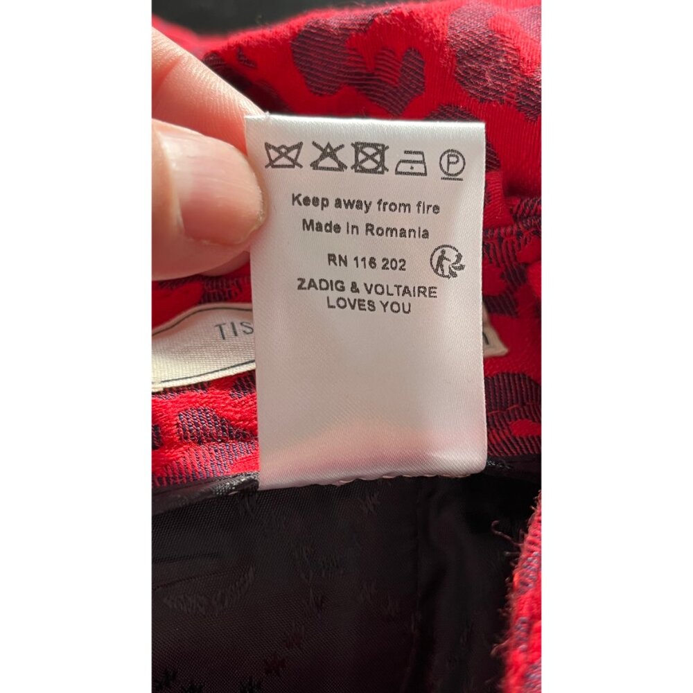 ZADIG & VOLTAIRE PRINT PANTS 38 M - Picture 7 of 8